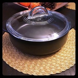 Pampered chef rock crock casserole 2.5qt like new